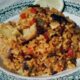 Foto receta arroz integral con verduras