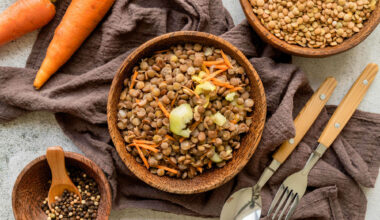 Receta de sopa de lentejas con quinoa